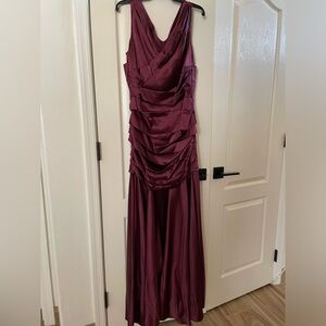 Maroon Calvin Klein sleeveless formal dress, Size 12